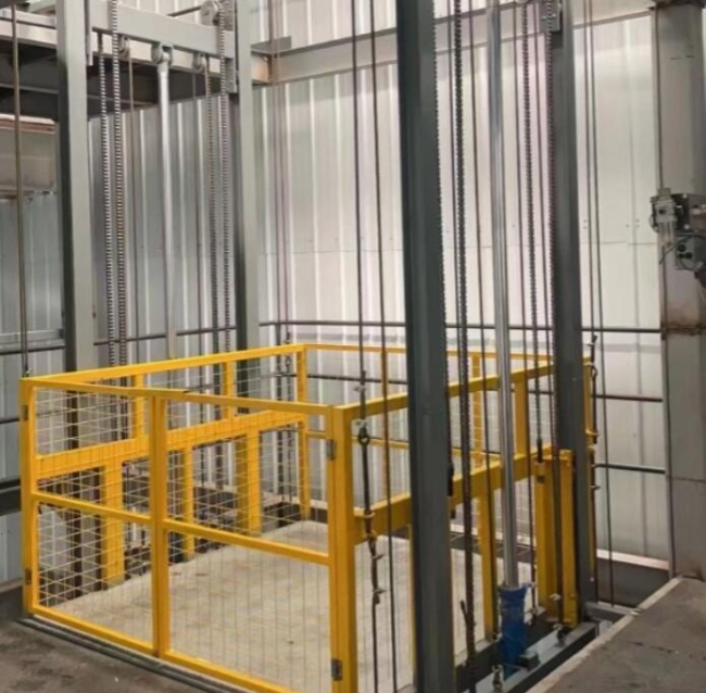 郑州导轨式升降机一般加工周期